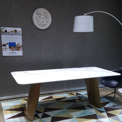 루나 산타 ITALY 포세린 세라믹식탁 테이블  12T, 주문제작, 의자별매