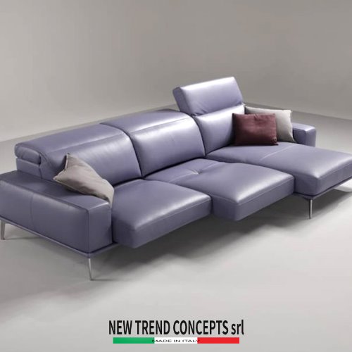 Carvelli &amp; NTC VILLENEUVE full Leather sofa (100% Made in Italy),빌리베뉴 전체가죽소파,방석슬라이드기능,헤드레스트.