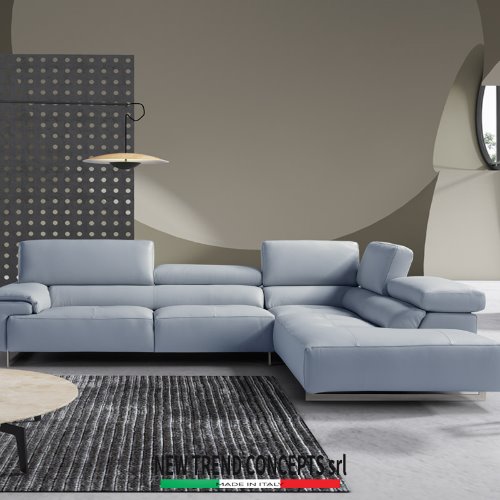Carvelli &amp; NTC WISH full Leather sofa (100% Made in Italy),위시 전체가죽소파,코너형,헤드레스트기능.