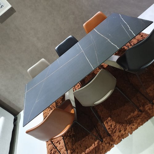 사하라 누아르 EDILGRES ITALY 포세린 세라믹식탁 테이블  12T (양면세라믹,1800L,2000L,2200L 주문사이즈제작),의자별매