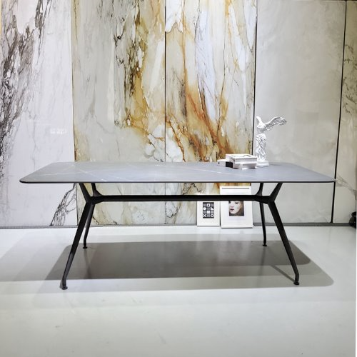 포세린세라믹 ITALY알루미노 그라파이트식탁 테이블  12T, 주문제작, 의자별매